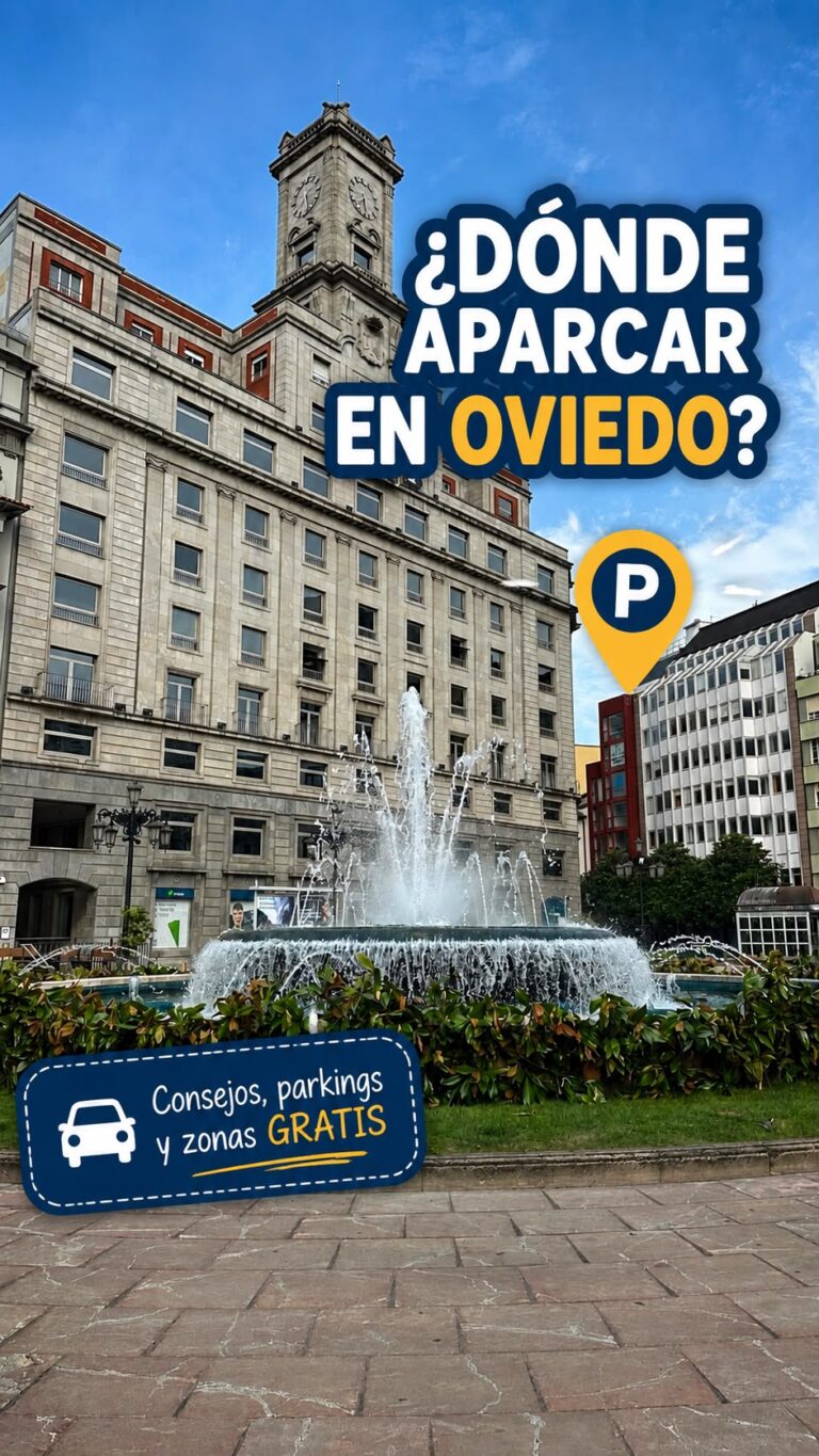 Dónde aparcar en Oviedo